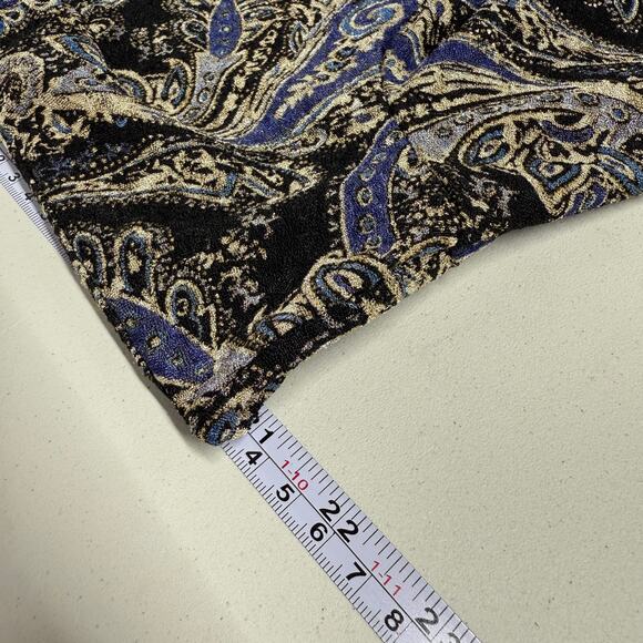 Vtg East 5th Top Size XL Paisley Babydoll Y2K Boho Career Fairy Whimsigoth Indie - Picture 6 of 11